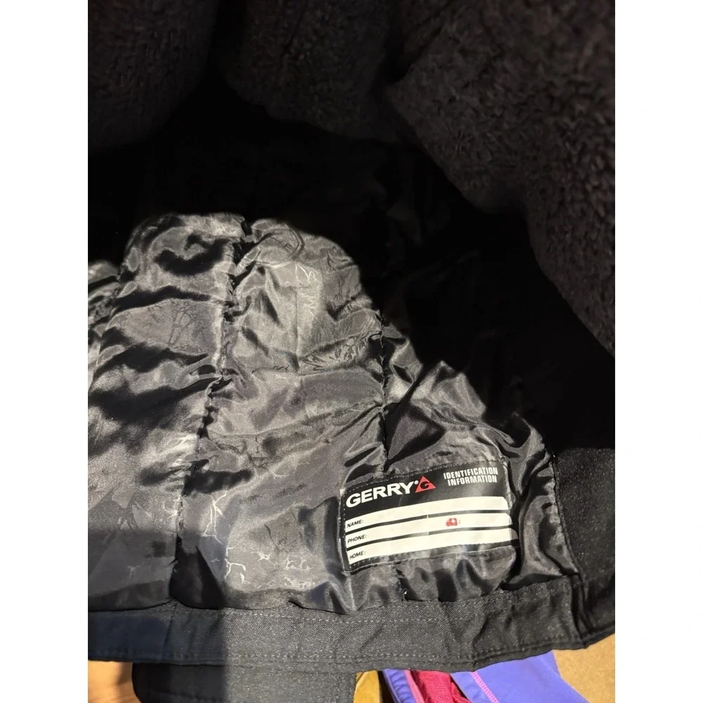 Gerry Youth 3 In 1 Ski Jacket L 14/16 Fleece Liner Hooded Winter Coat